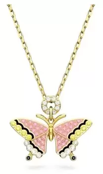Image of Swarovski 5658857 Idyllia Pendant, Butterfly, Multicoloured Jewellery