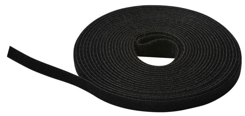 Image of Lanview LVT125466 cable tie Hook & loop cable tie Black