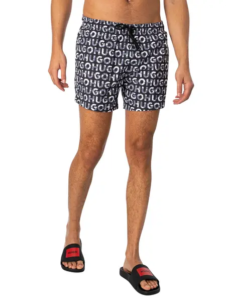 Image of HUGO Tortuga Swim Shorts Black L