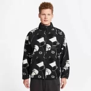 Image of Nike Lebron James Nbb Fleece Jacket, Dk Smoke Grey, Male, Jackets & Outerwear, DQ6126-070