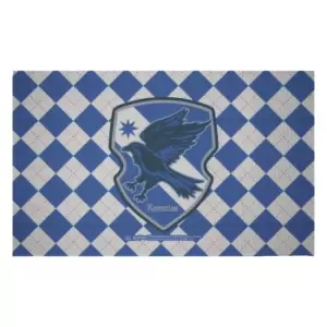 Image of Decorsome x Harry Potter Ravenclaw Shield Woven Rug - Small