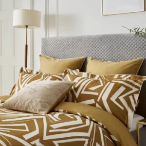 Image of Harlequin Transverse Single Duvet Cover, Saffron