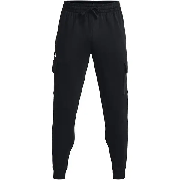 Image of Under Armour Rival Fleece Cargo Jogger - Black S