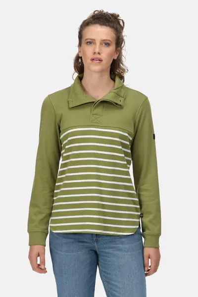 Image of Regatta Camiola II Over head Fleece - Green 12