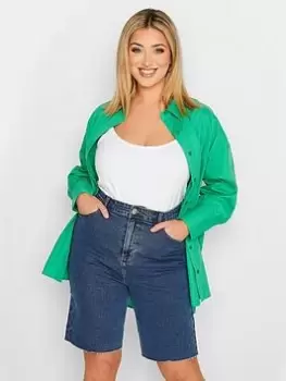 Image of Yours Dad Short Blue Size 18, Women