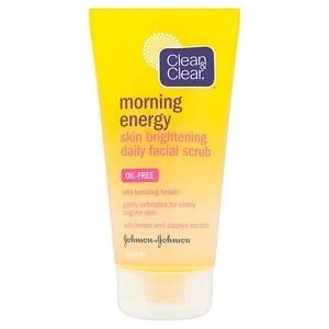 Image of Clean and Clear Morning Energy Daily Facial Scrub 150ml