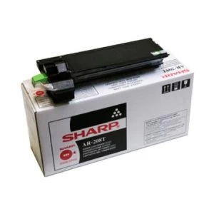 Image of Sharp AR208T Black Laser Toner Ink Cartridge