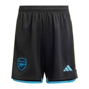 Image of adidas Arsenal Away Shorts 2023 2024 Junior - Black