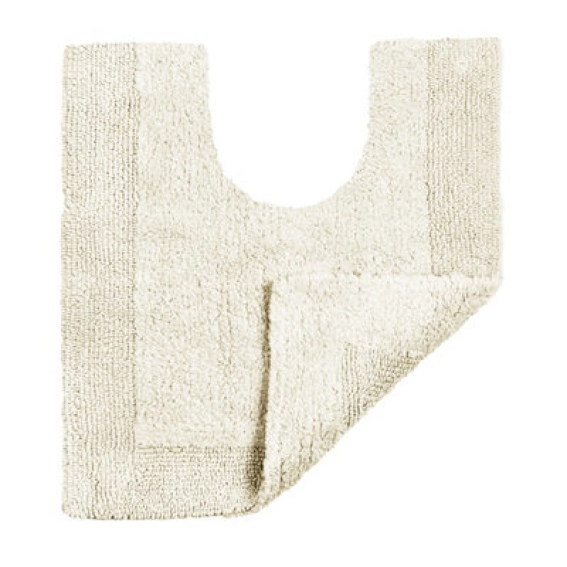 Image of Allure Bath Fashions Elegance Reversible Heavyweight Pedestal Mat - Cream