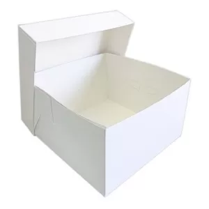 Image of Culpitt Square White Cake Box 12"