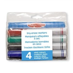 Image of Melissa and Doug Dry Erase Marker Set set of 4