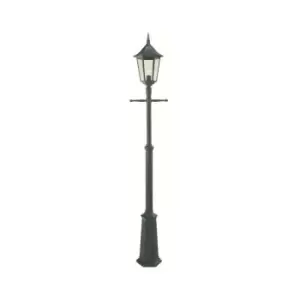 Image of Elstead - 1 Light Outdoor Post Signal Lantern Black IP54, E27