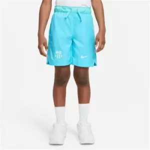 Image of Nike FC Barcelona Woven Shorts 2022/2023 Junior Boys - Blue