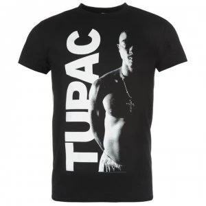 Image of Official Tupac T Shirt Mens - Side Photo