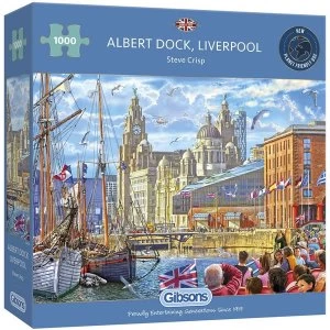 Image of Gibsons Albert Dock Liverpool 1000 Piece Jigsaw Puzzle