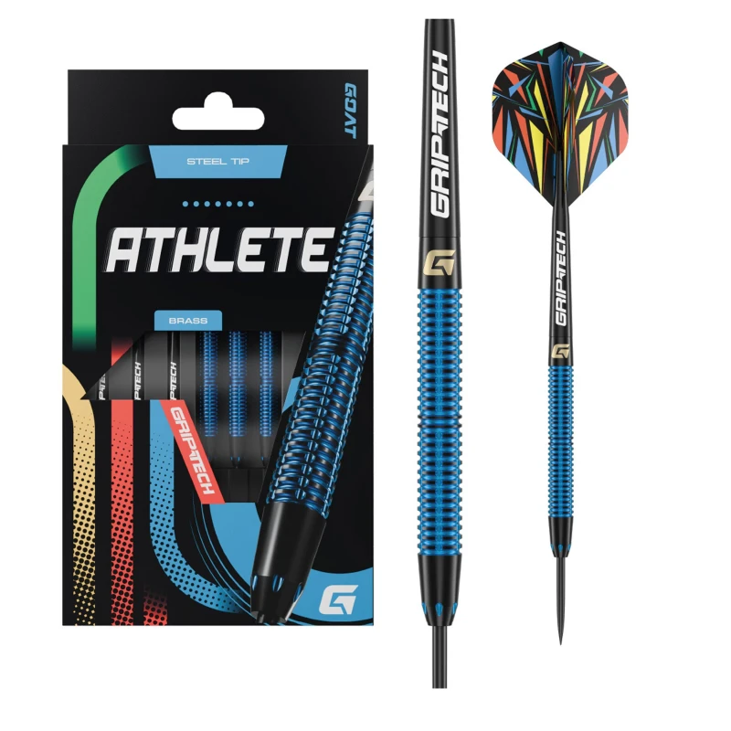 Image of GOAT GOAT Athlete Steel Tip Darts Brass Range Blue unisex 12g