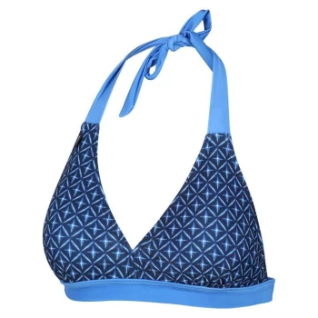 Image of Regatta Flavia String Bikini Top - Navy Tile