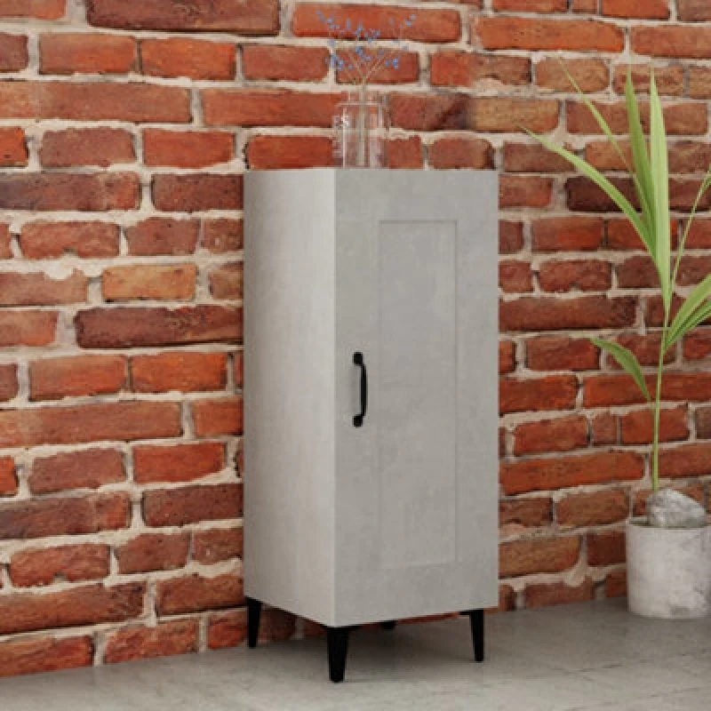 Image of VIDAXL Sideboard Concrete Grey 34.5x34x90cm Engineered Wood Vidaxl 8720287081258