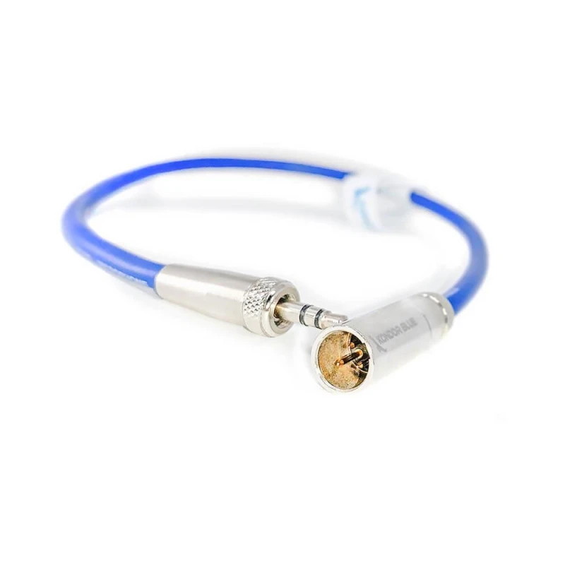 Image of Kondor Blue Mini XLR to 3.5mm TRS 12-in Cable Blue