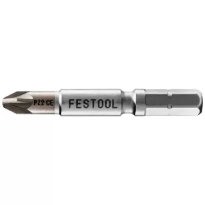 Image of Festool Centrotec Pozi Screwdriver Bits PZ2 50mm Pack of 2