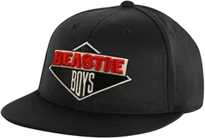 Image of The Beastie Boys - Diamond Logo Unisex Snapback Cap - Black