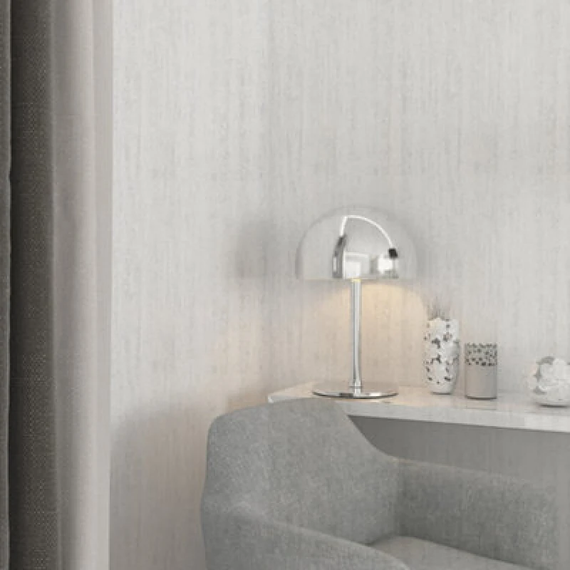 Image of Galerie Industrial Effects White Glitter Rough Texture Wallpaper Roll