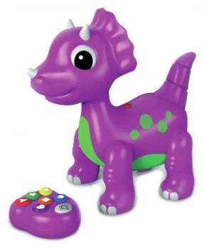 Image of Remote Control Colours Shapes Dancing Dinosaur Playset