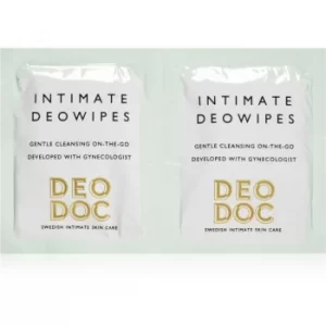Image of DeoDoc DeoWipes Jasmine Pear Intimate Cleansing Wipes 10 pc