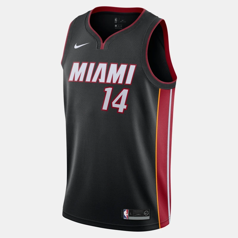 Image of Nike MIA Swngmn IJsy Black male 7-8 (S)
