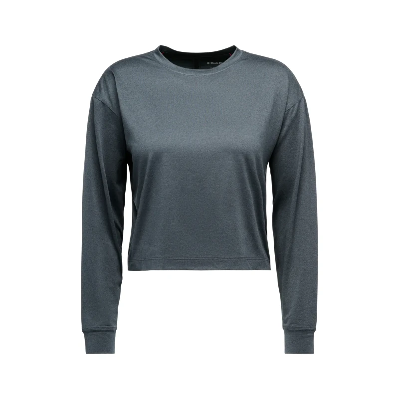 Image of Womens long sleeve T-Shirt Black Diamond Circuit Noir Female M