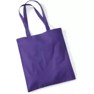Image of Westford Mill Promo Bag For Life - 10 Litres (Pack Of 2) (One Size) (Purple) - Purple