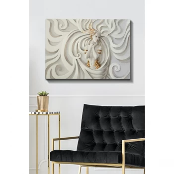 Image of Kanvas Tablo (70 x 100) - 93 Multicolor Decorative Canvas Painting