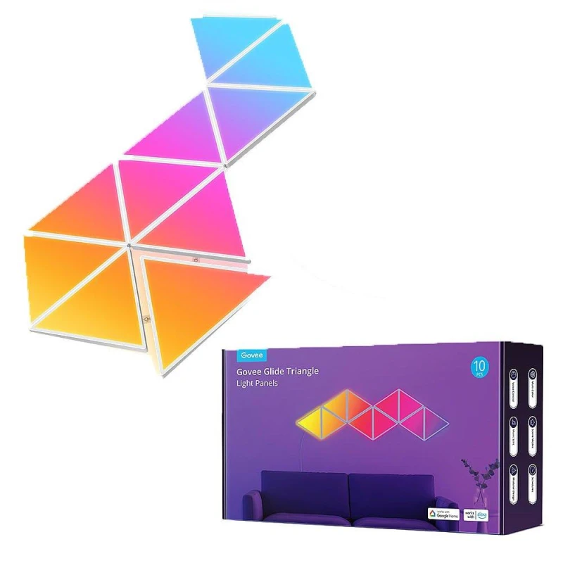 Image of GOVEE Govee Glide Tri-angle Light Panels - White White One Size