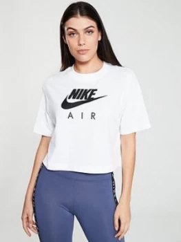 Image of Nike Sportswear Air Short Sleeve Tee - White