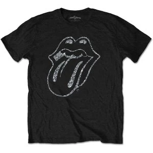 Image of The Rolling Stones - Tongue Mens Medium T-Shirt - Black
