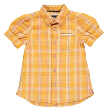 Image of SoulCal Short Sleeve Shirt Infant Girls - Sunflower Check