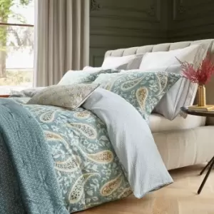 Image of Bedeck Of Belfast Harita Single Duvet Cover, Teal