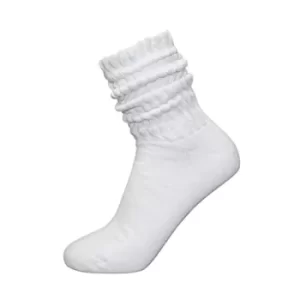 Image of Exceptio Slouch Socks White 4-8