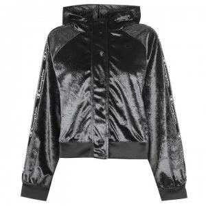 Image of Champion Velour Track Jacket - Black