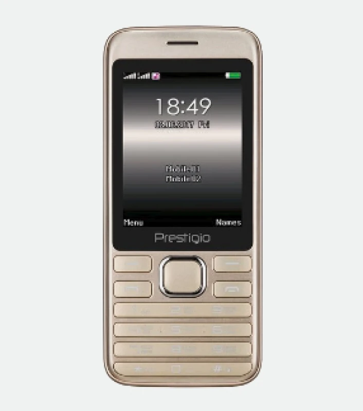 Image of Prestigio Grace A1 7.11cm (2.8") 102g Gold Feature phone