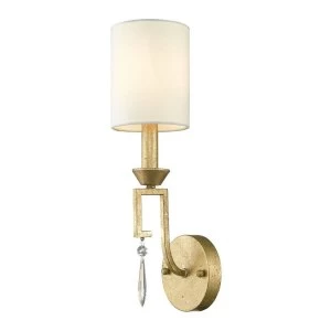 Image of 1 Light Wall Light Gold, E14