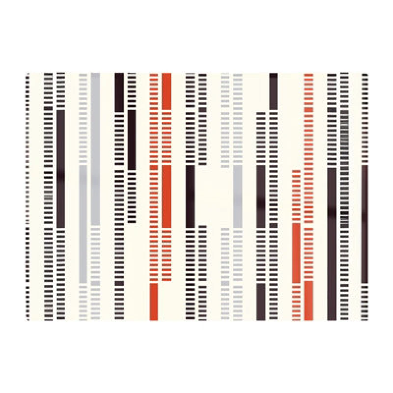 Image of Warren Reed Designer Dashed Stroke Pattern Glass Chopping Board