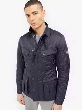Image of Barbour International Ariel Polarquilt Jacket - Navy, Size 2XL, Men