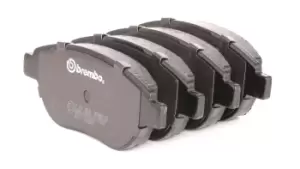 Image of BREMBO Brake pad set PEUGEOT,CITROEN P 61 068 1611140980,1611838880,1617256680 1619790480,425222,425235,425250,425252,425253,425331,425339,425370