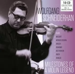 Image of Milestones of a Violin Legend by Wolfgang Schneiderhan CD Album