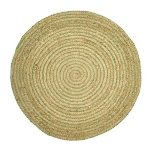 Image of Sass & Belle Green Spiral Jute Rug