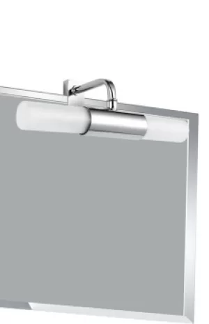 Image of SPOT 2 Light Bathroom Over Mirror Light Chrome 23x9x17cm