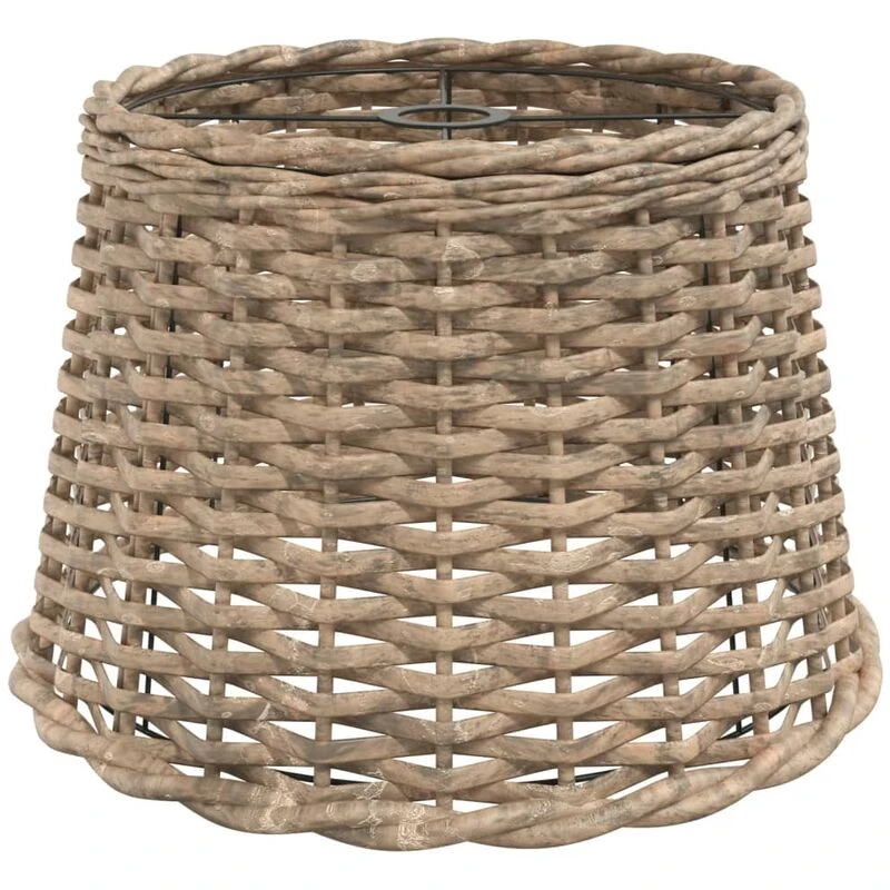Image of VIDAXL Vidaxl - Ceiling Lamp Shade Brown Ø40x26cm Wicker 8720845803506