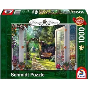 Image of Dominic Davison: View of the Enchanted Garden 1000 Piece Jigsaw Puzzle