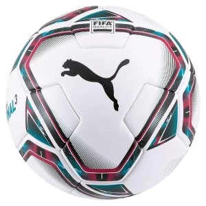 Image of Puma Final 3 Match Football White/Blue/Red - Size 5